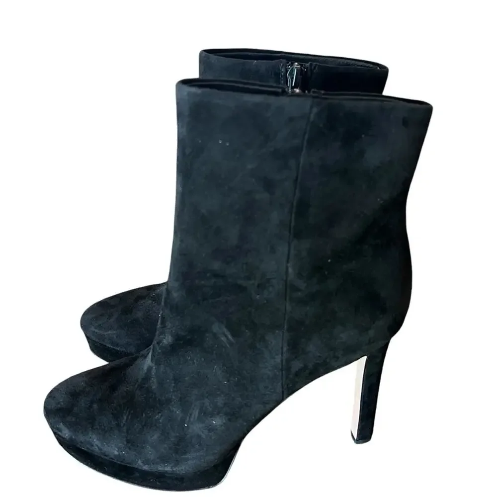 Veronica Beard Dali Suede Stiletto Heel Ankle Boot Bootie NEW Size 9.5
